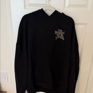 Suicide prevention hoodie 2XL “you deserved to be loved”